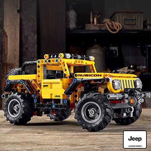 image for LEGO Technic Jeep Wrangler 4x4 Toy Car 42122 Model Building Kit - All 