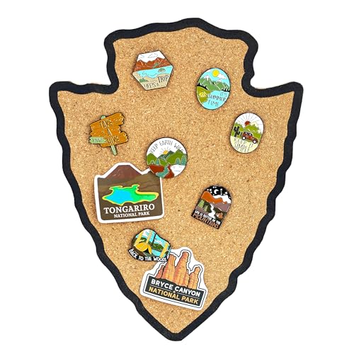 1pcs Arrow Head Display Cork Board – 7x9.5 inch Enamel