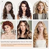 AFDD 1.2in Long Hair Curling Barrel Attachment Compatible with Shark FlexStyle, Self-Curling Accessories for Shark Flex Style HD400 Series with Both Curl Directions for Defined Curls - Image 8