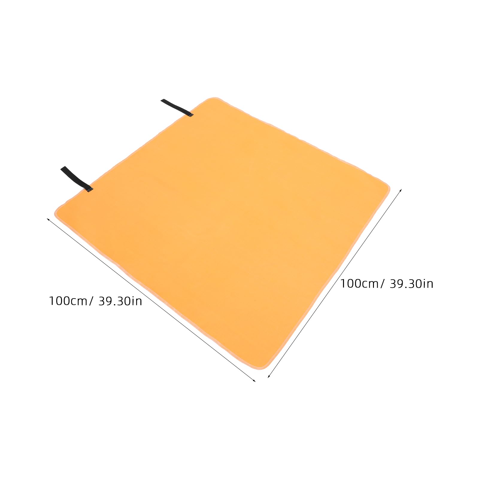 Feuerlöschdecke aus Feuerfestem Glasfaser mit Silikonbeschichtung 99 X 99cm Wiederverwendbar und Flammhemmend für Küche Grill und BBQ im Haushalt