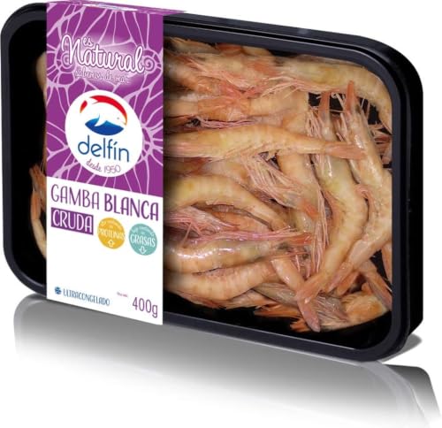 Delfín Gamba Blanca Cruda del Mediterráneo 400g (Congelado)