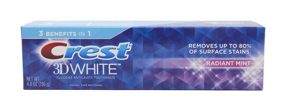 3D White Whitening Toothpaste - Radiant Mint 4.8 oz