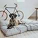 Hundebett Lancaster XXXL (175 x 145 cm), grau