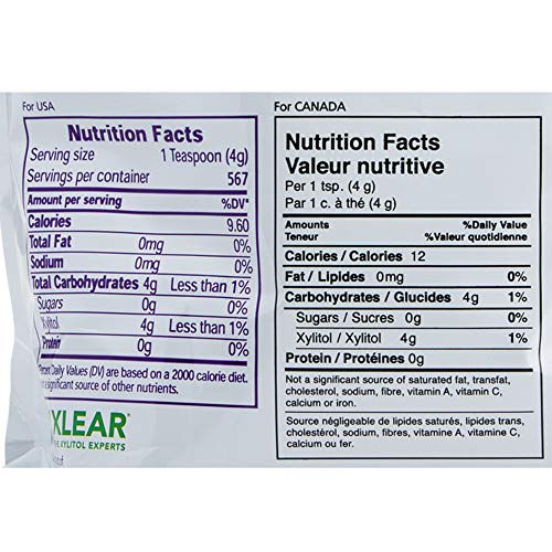 Xlear XyloSweet Non-GMO Xylitol Sweetener, 5lb Bag - Thumbnail 3