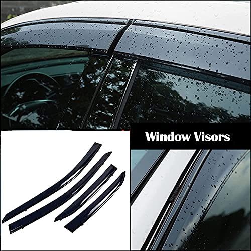 4pcs Deflettori Vento Auto per Chevrolet Captiva