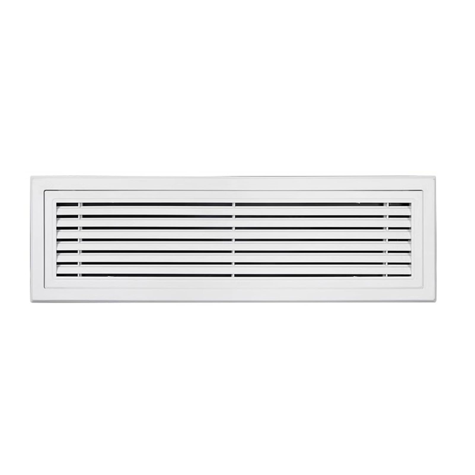 Griglia centrale in ABS per aria condizionata con filtro, griglia di sfiato decorativa per aria condizionata centrale rettangolare, moderna copertura di ventilazione per ufficio, cucina, ventilazione