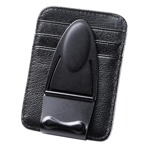 Geneva Black Matte MoneyClamp® with Wallet, The Only Money Clip that Never Loses Its Grip, Forever Warranty2