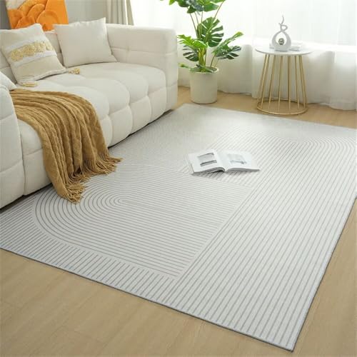 Tapis doux salon gris 60x90cm pour une deco de chambre cocooning