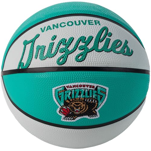 Image of WILSON NBA Team Retro Mini Basketball - Memphis Grizzlies