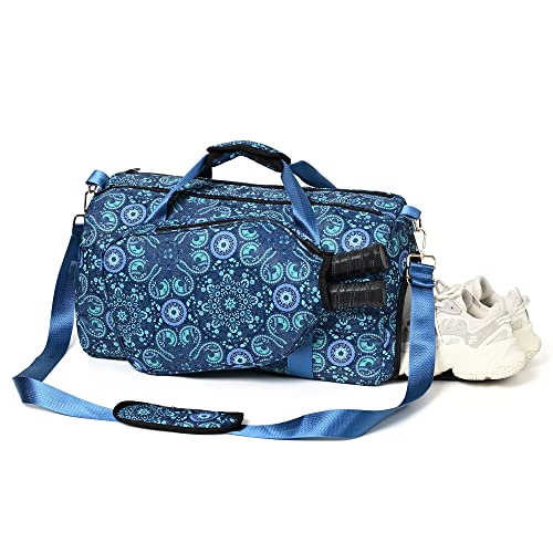Image of Boulder Bee Pickleball Bags, Premium Pickleball Tote Bag for Girls, Women's Hand /Shoulder Gym Bag w Water Bottle Holder, with Pickleball Racquet /Paddle Holder