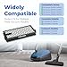 Compatible with Miele Active Air Clean 50 Filter, Miele C3 Filter - Active Charcoal Filtration, HEPA Filtration for Dust & Allergens, Fits C1, C2, C3, S4000, S5000