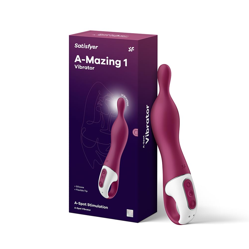 Satisfyer A-Mazing 1 A-Spot Vibrator Berry