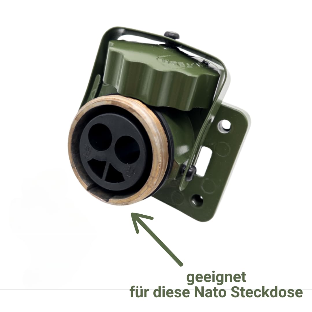 2 Contatti Per Presa NATO Da 35 Mm² - Pini A Crimpare Per Veicoli Militari, Ambulanze E Antincendio - Foto 14