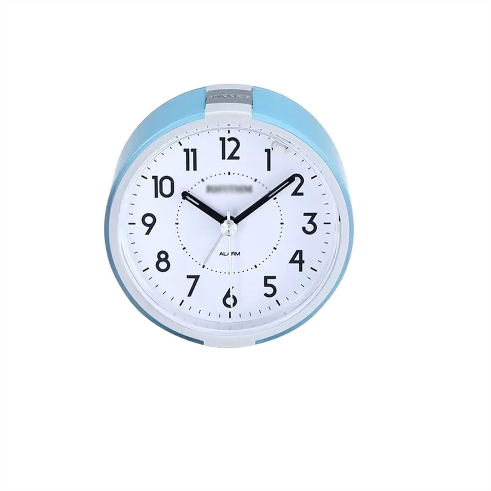 J9V4G6S3B5 Desk Clock Battery Alarm Clock for Bedroom, Small Clocks Operated, Bedside, Silent Retro Table and Desk for Office analogue alarm clock(Blue)