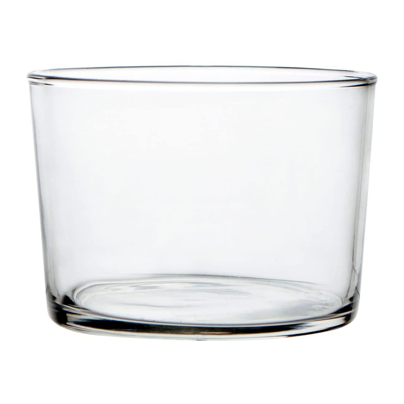 Set de 12 vasos de cristal 23 cl, modelo Chiquito, juego de vasos bajos para agua, bebidas, 8 x 5,7 cm, resistentes, ligeros, aptos para lavavajillas