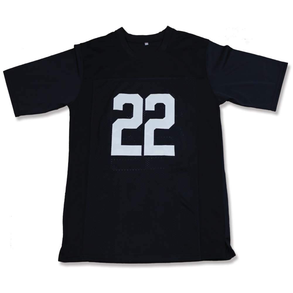 B Reynolds 22 Paul Crewe M Machine Convicts Stitch Football Jersey (50) Black