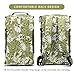 JYColofex Floral gym duffel bag backpack, fashion wrestling bag,with shoe compartment, 4 kinds of back method waterproof travel sports walking laptop Lightweight (A-Floral Green)