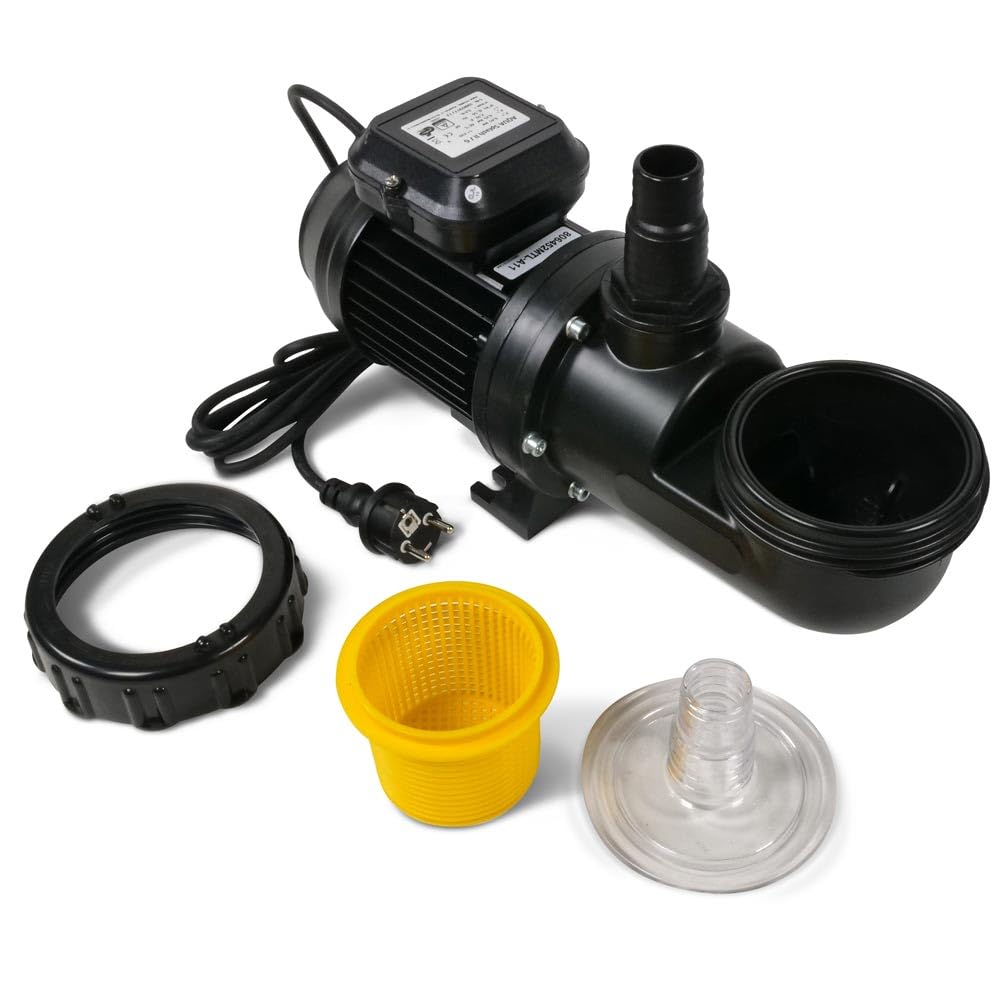 Poolpumpe AQUA Splash II 6 m³/h - Effiziente Filterleistung - Leise, robust & ideal für Pools bis 30 m³ - Made in Germany