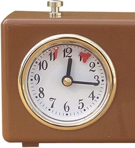 Miniatura 6 de Reloj de ajedrez, no requiere baterías, temporizador de ajedrez profesional de bobina, temporizador de ajedrez analógico, reloj temporizador de
