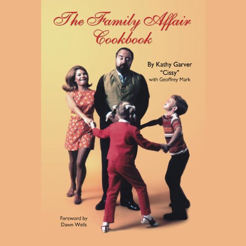 Diseño de la portada del título The Family Affair Cookbook