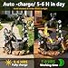 QCF Solar Garden Gnomes Statues Outdoor Yard Decorations, 10