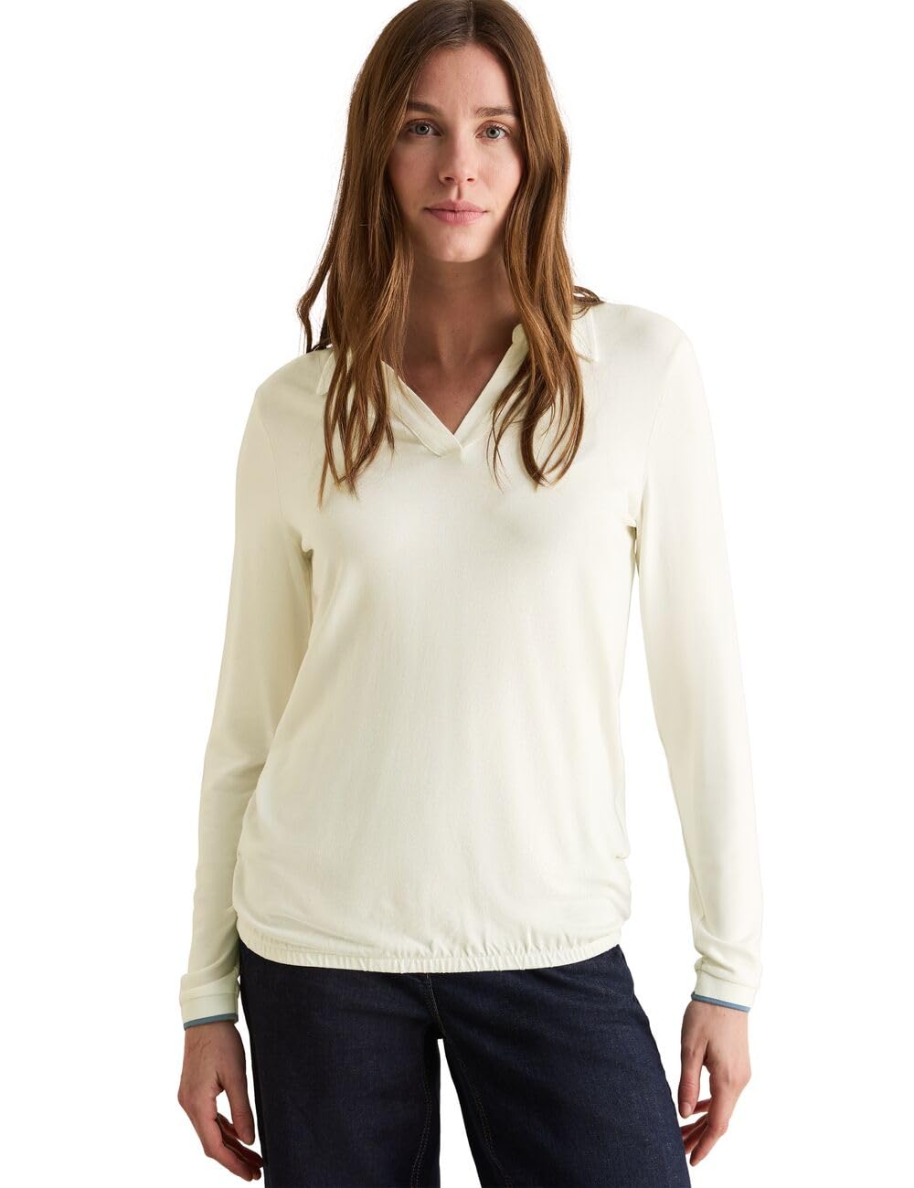 Damen Shirt mit Hemdkragen