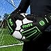FitsT4 Sports Youth Adult Goalie Goalkeeper Soccer Gloves 3.5+3MM Super Grip Latex Finger Support Performance Glove Level 3.5 Prevent Injuries