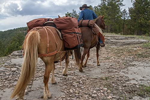 TrailMax Pack-A-Saddle; Saddle Pack Pannier System, Fits Riding Saddles, Decker & Sawbuck Pack Saddles; Pack Saddle System W/Detachable Panniers; Panniers for Hunting; Camping, New Packers; OR - Thumbnail 6