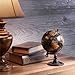 Hosley 10-Inch Decorative Globe on Wooden Stand – Elegant Gift for Father’s Day, Birthdays, Holidays, and Special Occasions – Perfect for Home and Office Décor