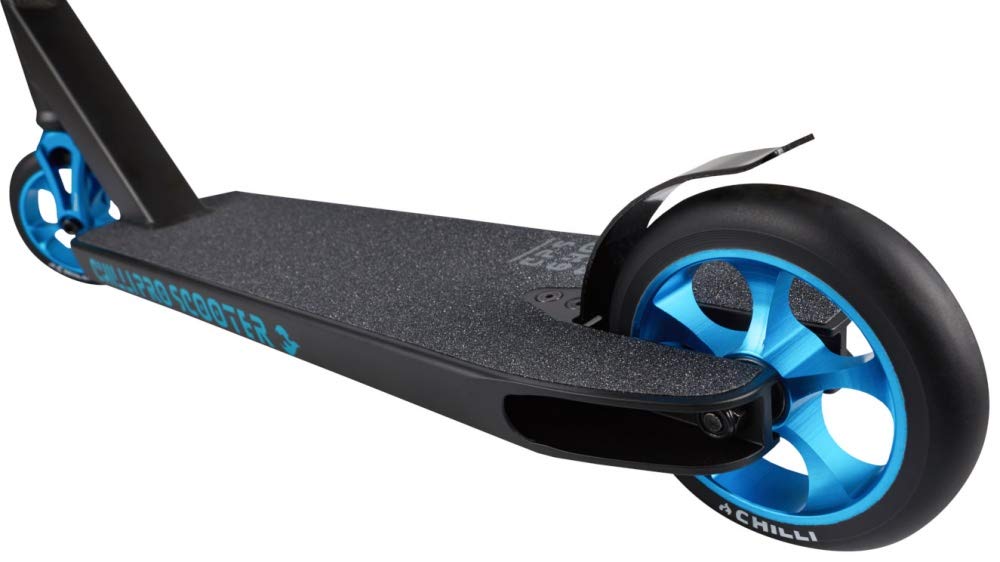 Chilli Pro Scooter Reaper Reloaded | Trottinette Freestyle | Confirmé à Expert | Deck Extra Large | 2 Roues | +10 Ans
