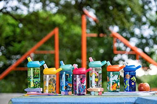 Image of CamelBak Eddy+ Kids Bite Valve Straw Tritan Renew Water Bottle | Kids, with Tritan Renew
