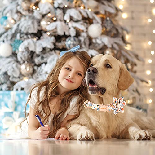 Dog Collar with Flower for Girl Dog,Puppy Dog Collar Cute Girl Dog Collars with Safety Metal Buckle Adjustable Floral… - Image 7