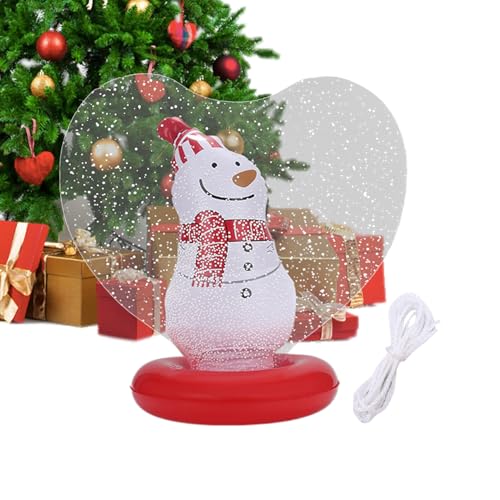 Bolas de Navidad inflables con luces para decorar tu jardín y terraza este invierno 2