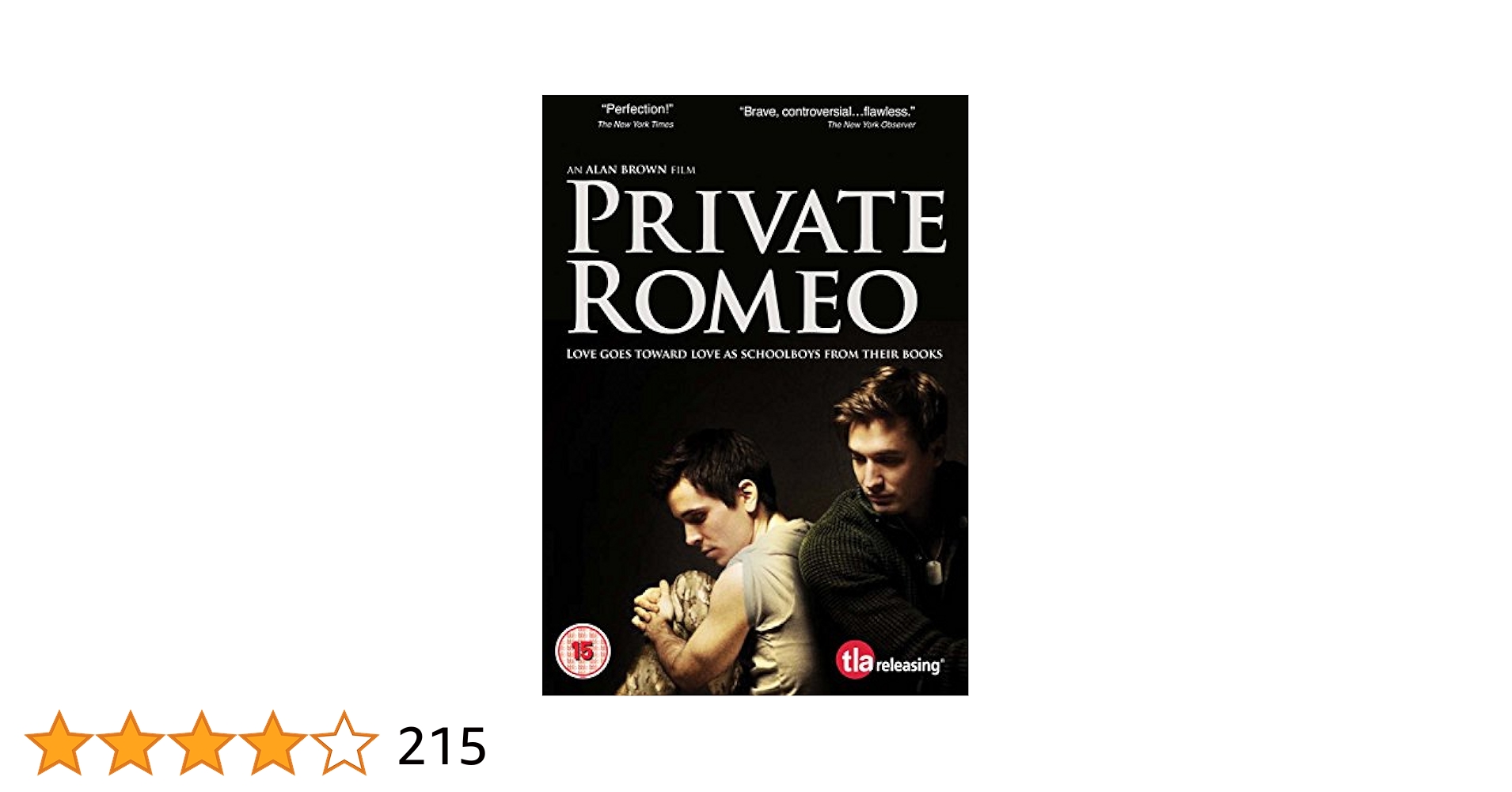 (未使用･未開封品)　Private Romeo / [DVD] [Import] p1m72rm Private Romeo [DVD] [Reino Unido]: Amazon.es: Hale Appelman