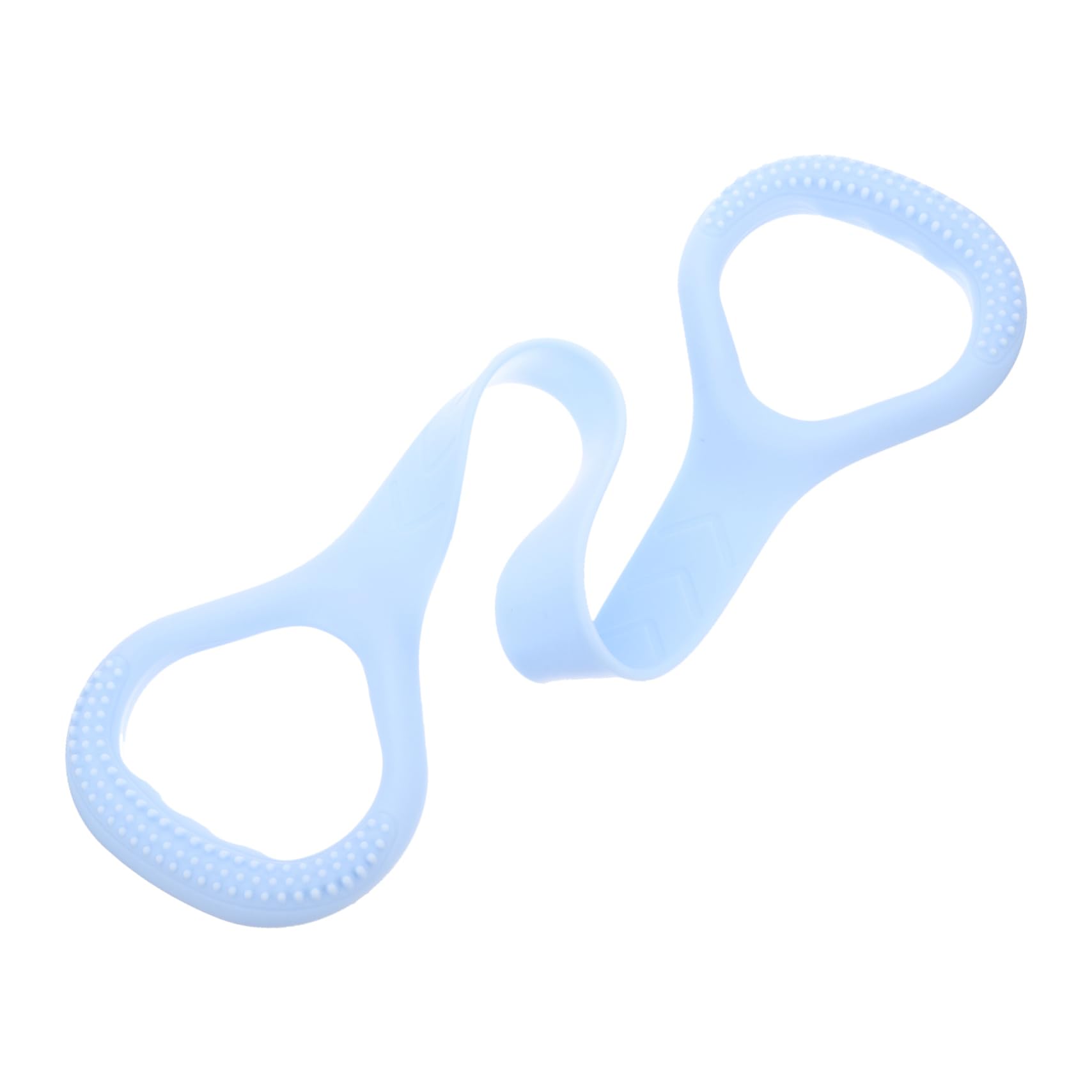Abaodam 5 Pièces Bandes d'exercice résistance des Bandes d'entraînement Bandes de Fitness Bandes de résistance avec poignées exerce des Bandes Bande Extensible Gel de silice Ciel Bleu