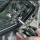 ROCKBROS Fahrrad Multitool 16-in-1 – Faltbares Fahrrad Reparaturset aus Stahl, Kompakt & Leicht, Schwarz, 1 Set