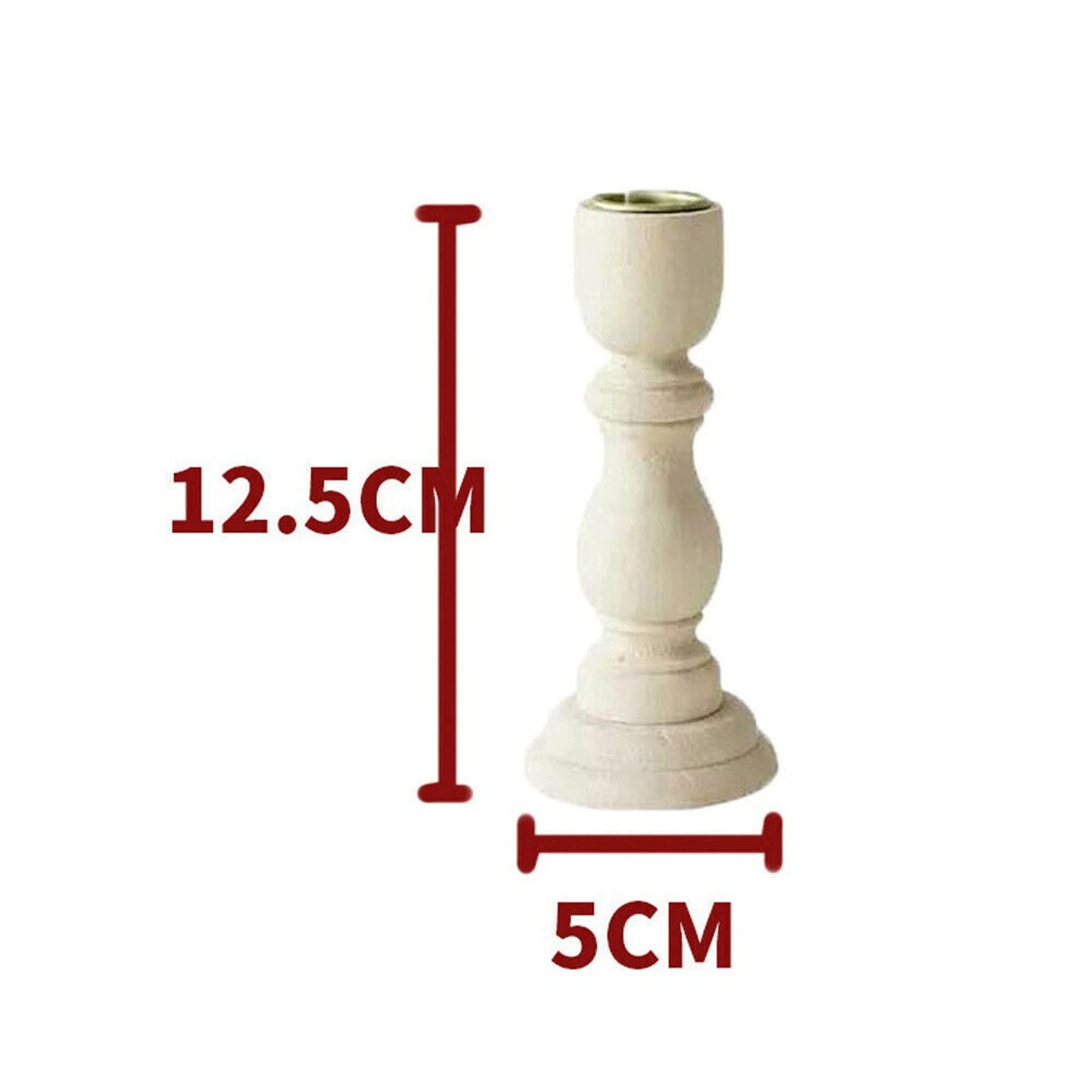 Candelabros de Madera para Mesa, Bodas, hogar, Comedor, decoración de Escritorio, Soporte de Madera