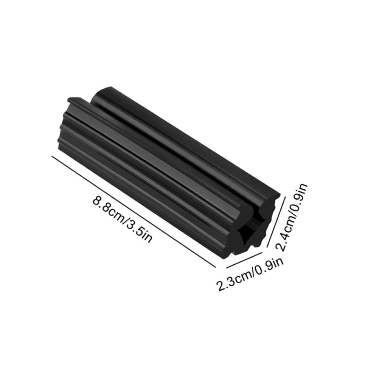 NAMOARLY 2 Pcs Golf Club Shaft Protectors Rubber Vise Clamp for Golf Shafts Grip Vice Clamps