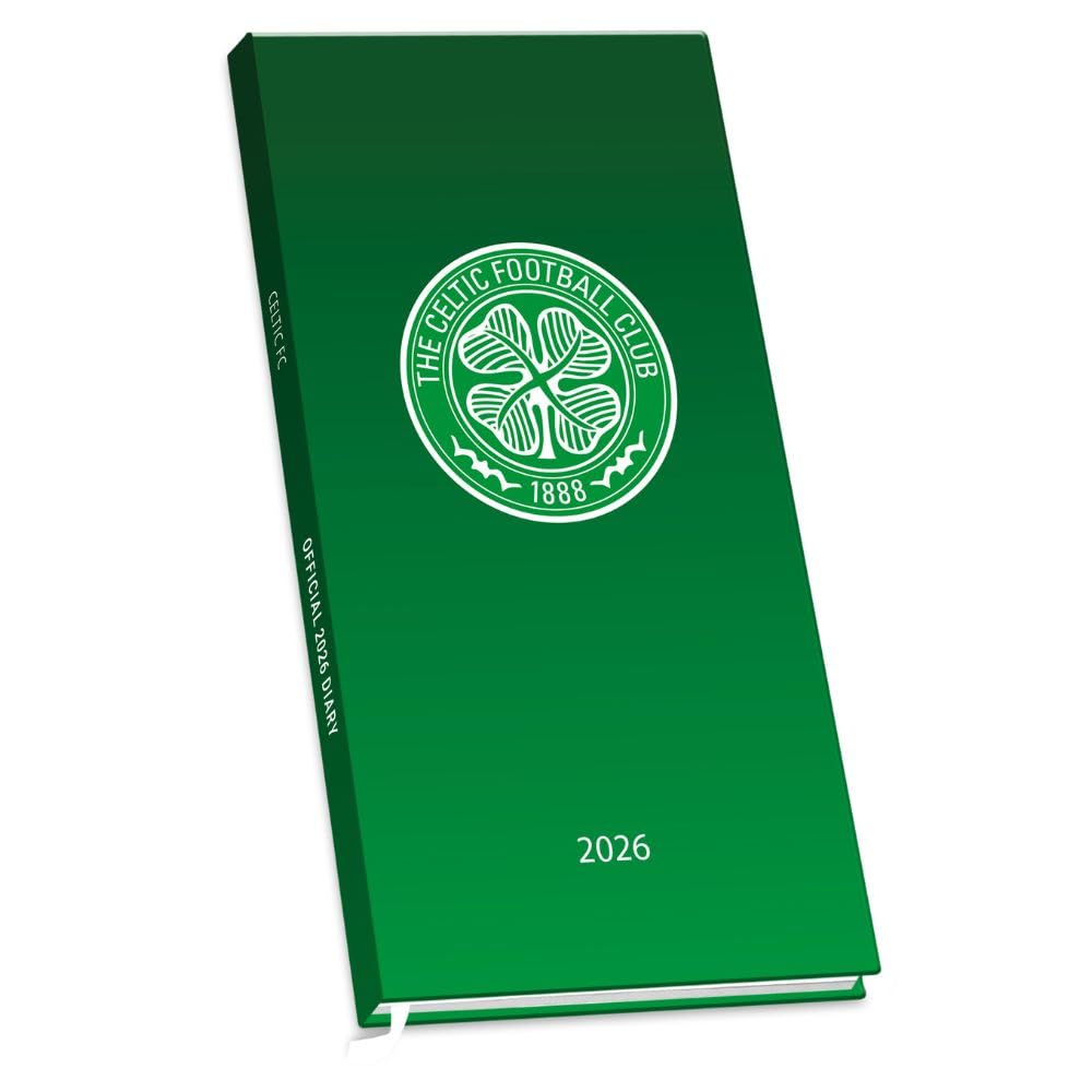 2026 DIARY CELTIC FC WEEK TO VIEW SLIM POCKET DIARY OFFICIAL PRODUCT