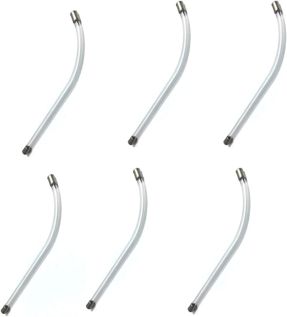 EZ FIT Clear Voice Tube Replacement for Encore,Tristar and SupraPlus,Intended for Plantronics Headsets Replacement Accessory Spare Parts VOICETUBES Clear