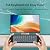 Backlit Remote Control with Keyboard for TV Box, 2.4G Air Mouse Remote for Android TV Box MXQ T95 X96, Wireless Universal Remote Keyboard Combo Rechargeable Type-C for Smart TV HTPC Projector (Black)