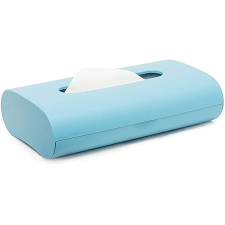 Amazon Co Jp オカ Oka ティッシュケース ブルー 3way フィルフィット 横置き 吊り下げ 縦型