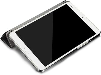 Kepuch Custer Case for Huawei MediaPad M3 8.4,Ultra-Thin PU-Leather Hard Shell Cover for Huawei MediaPad M3 8.4 - Black