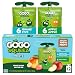 GoGo squeeZ Applesauce on the Go, Variety Pack (Apple/Gimme 5), 3.2 Ounce (12 Pouches), Gluten Free, Vegan Friendly, Healthy Snacks, Unsweetened Applesauce, Recloseable, BPA Free Pouches