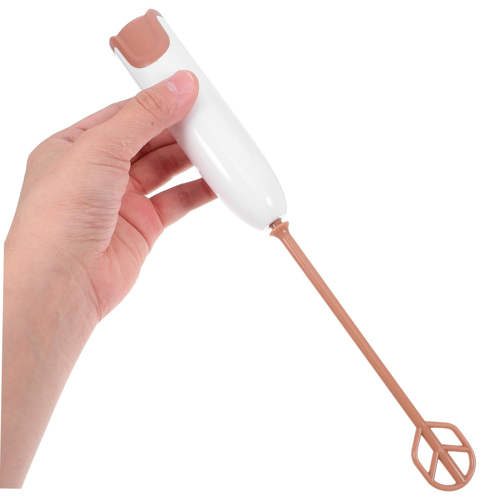 KICHOUSE Handheld Milk Powder Stirring Stick Small Electric Mixer for Drink Blender Easy to Clean Care
