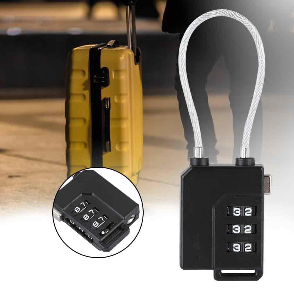 Lucchetti a combinazione， Lucchetti per valigie Lucchetto con codice, lucchetto con combinazione a 3 cifre, lucchetto for armadietti, lucchetto for cassetti, lucchetto elettronico, lucchetto con filo