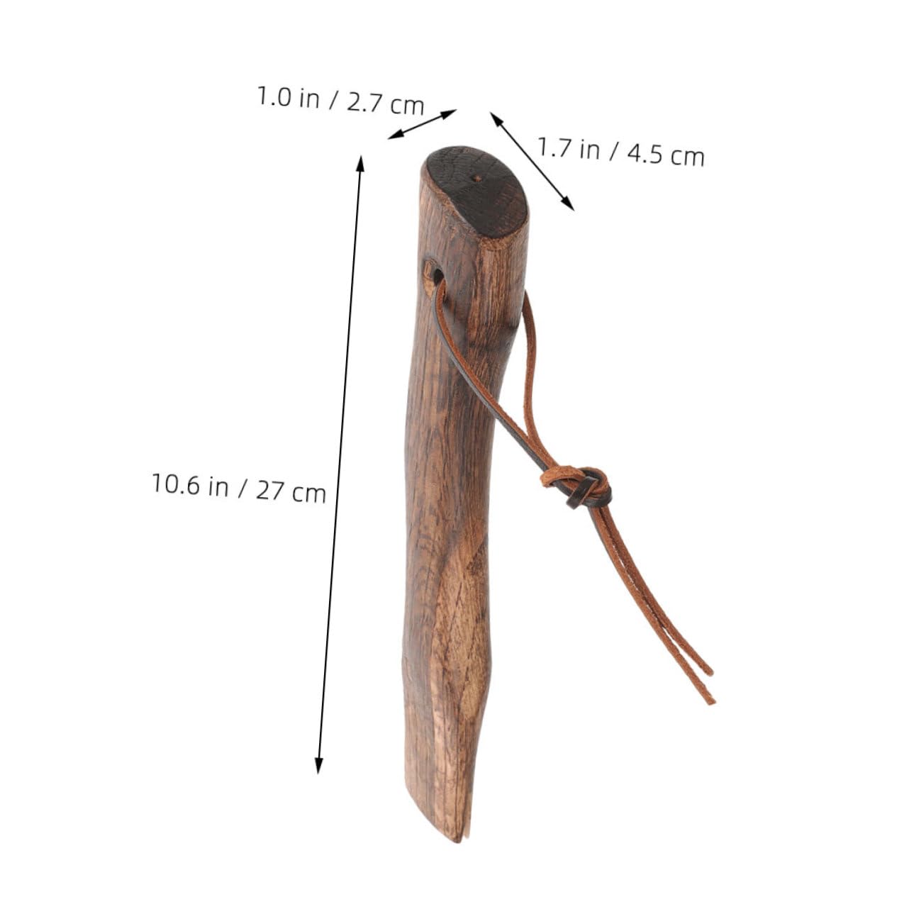 Toyvian 2pcs Wooden Axe Handle Replacement Non-Slip Axe Grip for Replacement Easy Install