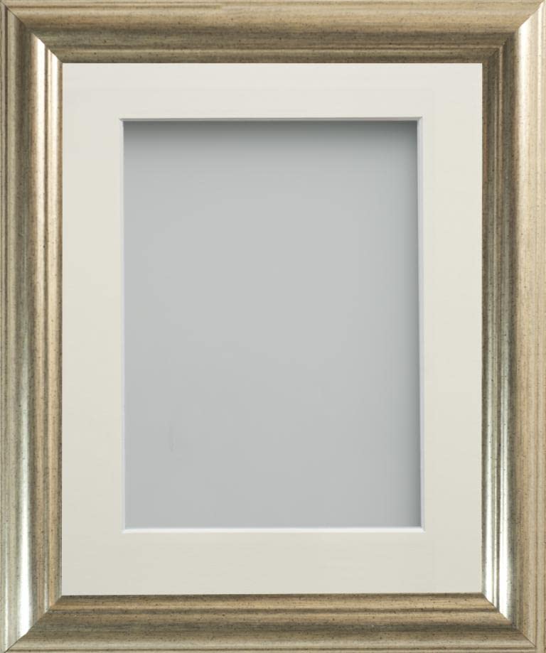 Frame Company Eldridge Silver A2 Photo Frame, Ivory Mount for A3 — image 1