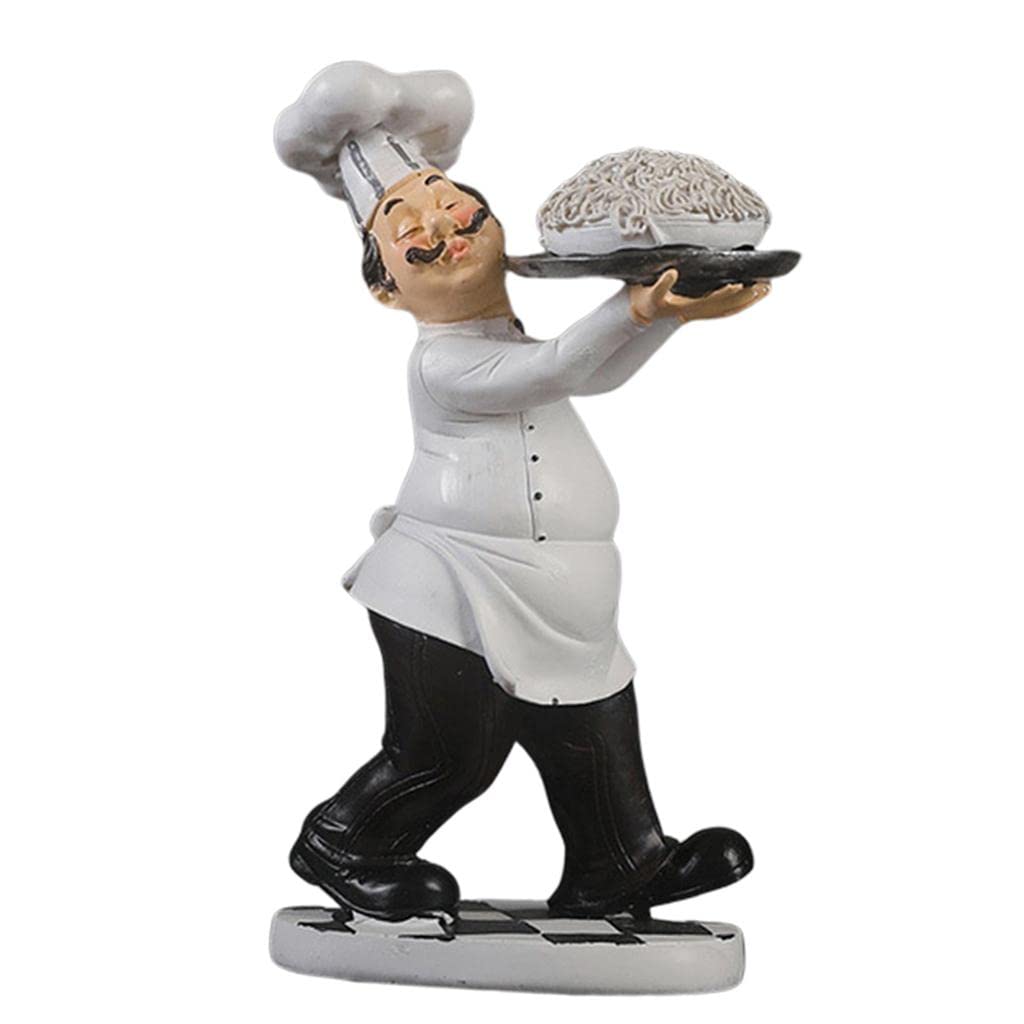Statue, Figurine Décorative en Résine, Idéale pour Décorer Un Bureau, Une Cuisine, Un Restaurant Ou Un Café. Collection, Nouilles