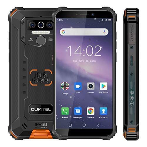 OUKITEL WP5 Telefono Movil Antigolpes, Batería Grande de 8000 mAh Móvil...